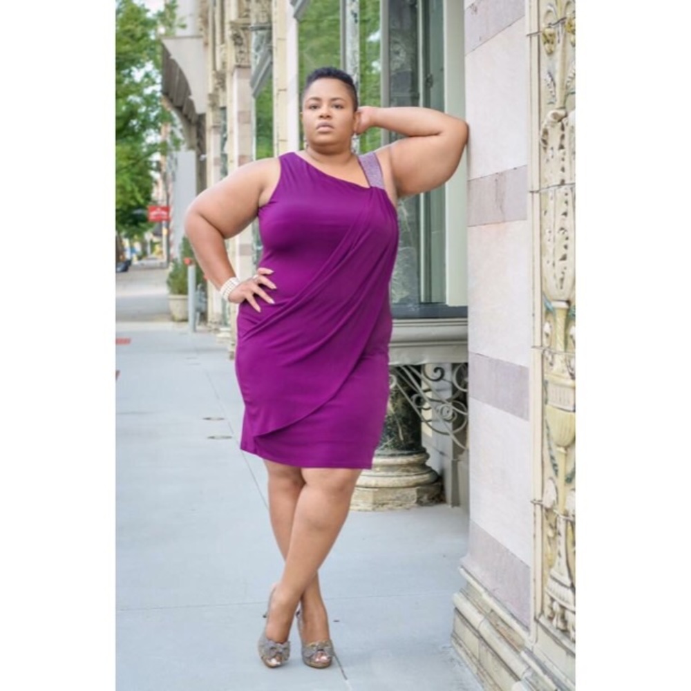 Karina One Strap Cocktail Dress  <MAKE AN OFFER>